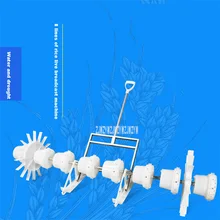 JZB-18A, сеялка, высокая точность, прямая сеялка, тип, регулируемый кронштейн из нержавеющей стали, ширина 2 м, сеялка для риса