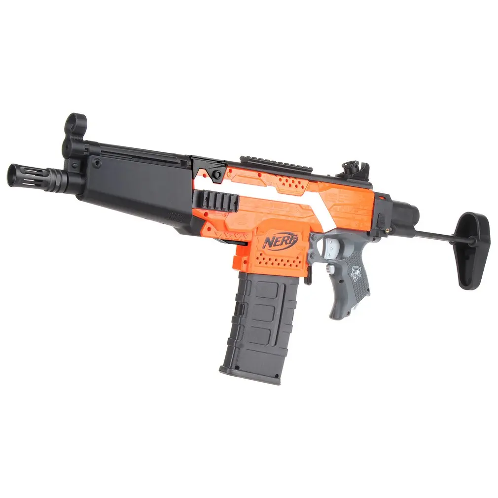 Рабочий STF-W006-01 MP5-A стиль комплекты аксессуаров набор с черным адаптером для Nerf N-Strike Elite Stryfe Blaster
