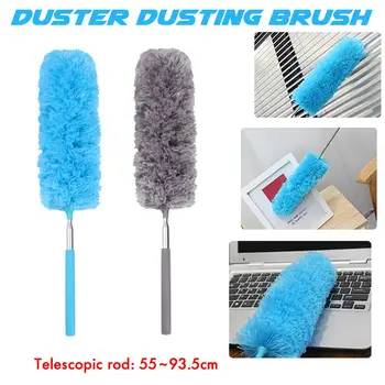 

88cm Adjustable Microfiber Dusting Brush Extend Stretch Feather Home Duster Air-condition Car Furniture Household Cleaning Brush