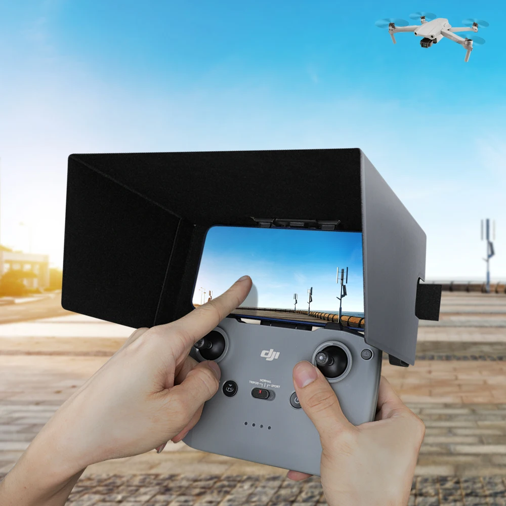 Складной смартфон защищен от солнца для DJI Mavic Air 2/мини 2 пульта дистанционного