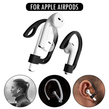 

New Silicone Secure Anti-lost Ear Hook Fit Hooks Protective Accessories Wireless Earphone Protector Earhooks For Apple AirPods