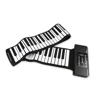 

GloryStar 61 Keys 88 Keys Roll Up Piano Flexible Soft Electronic Digital Piano Roll Up Keyboard Piano Portable Piano