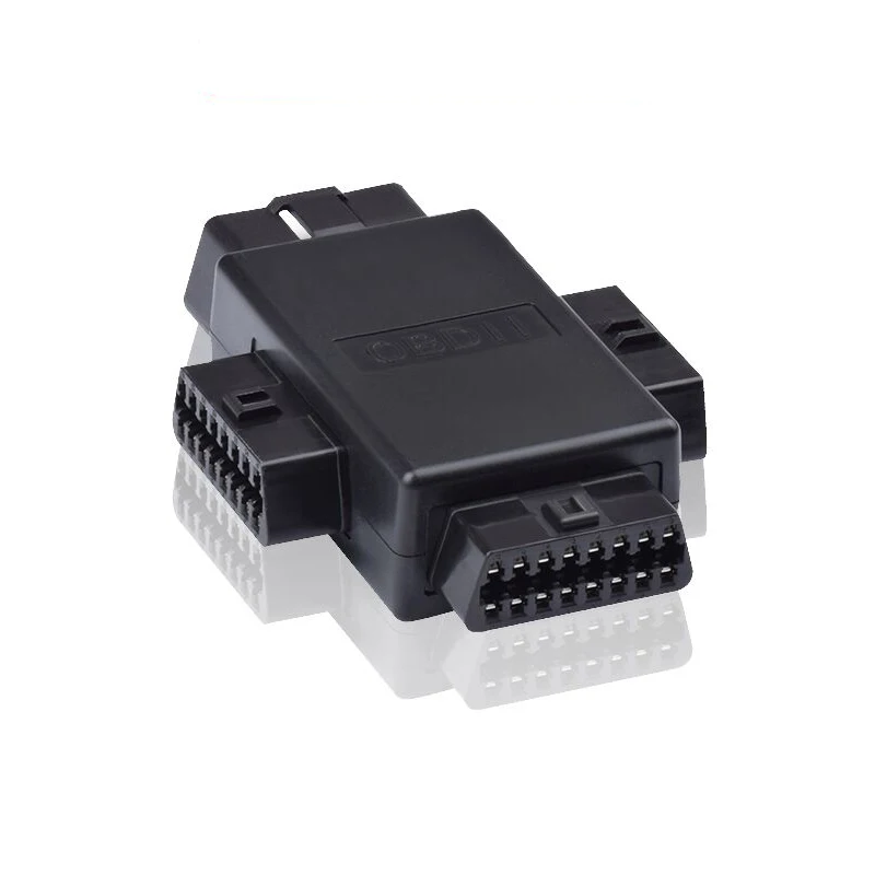 OBD2 OBDII полный 16 Pin Мужской до 3 Женский 1 до 3 OBD кабель сплиттер конвертер адаптер для диагностики расширитель
