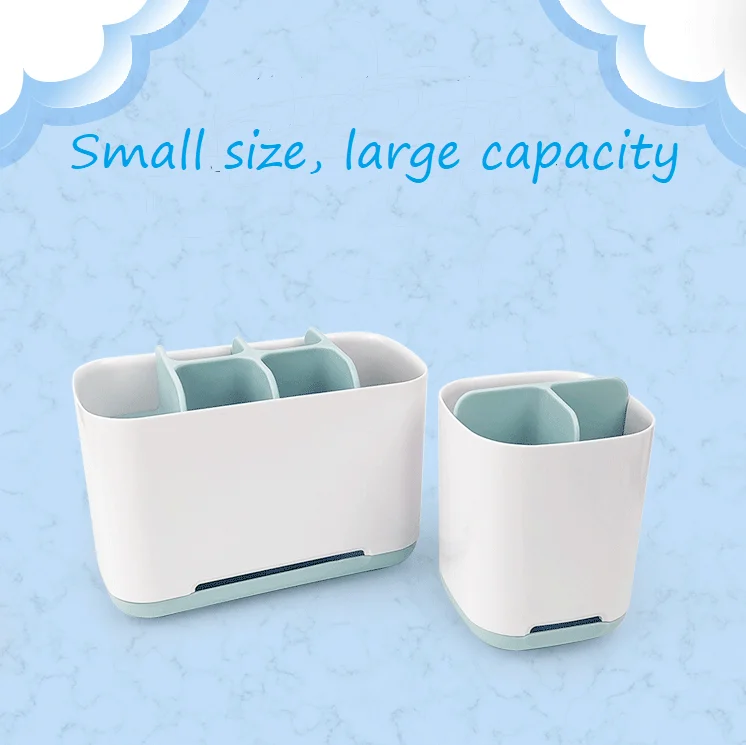 

Toothbrush Holder Bathroom Toothpaste Holder for Toothbrush Toothpaste Cleanser