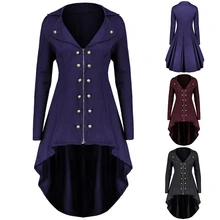 Женская длинная куртка модное однотонное пальто женская ветровка осеннее длинное платье винтажная куртка женская ветрозащитная повседневная верхняя одежда