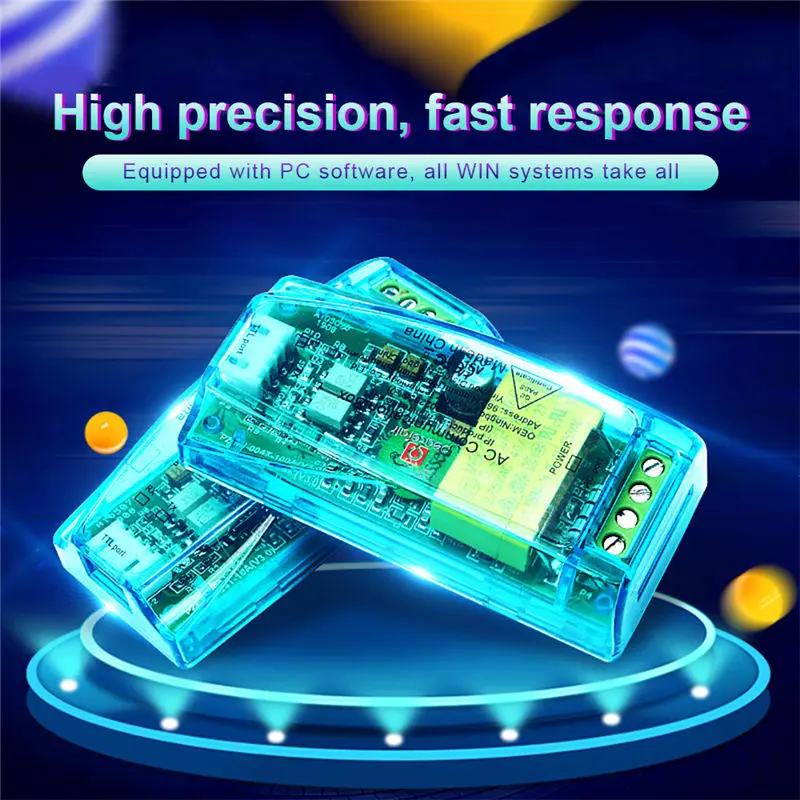 

PZEM-004T AC Digital Multifunction Meter Watt Power Volt Amp TTL Current Test Module PZEM-004T With Coil 0-100A 80-260V AC