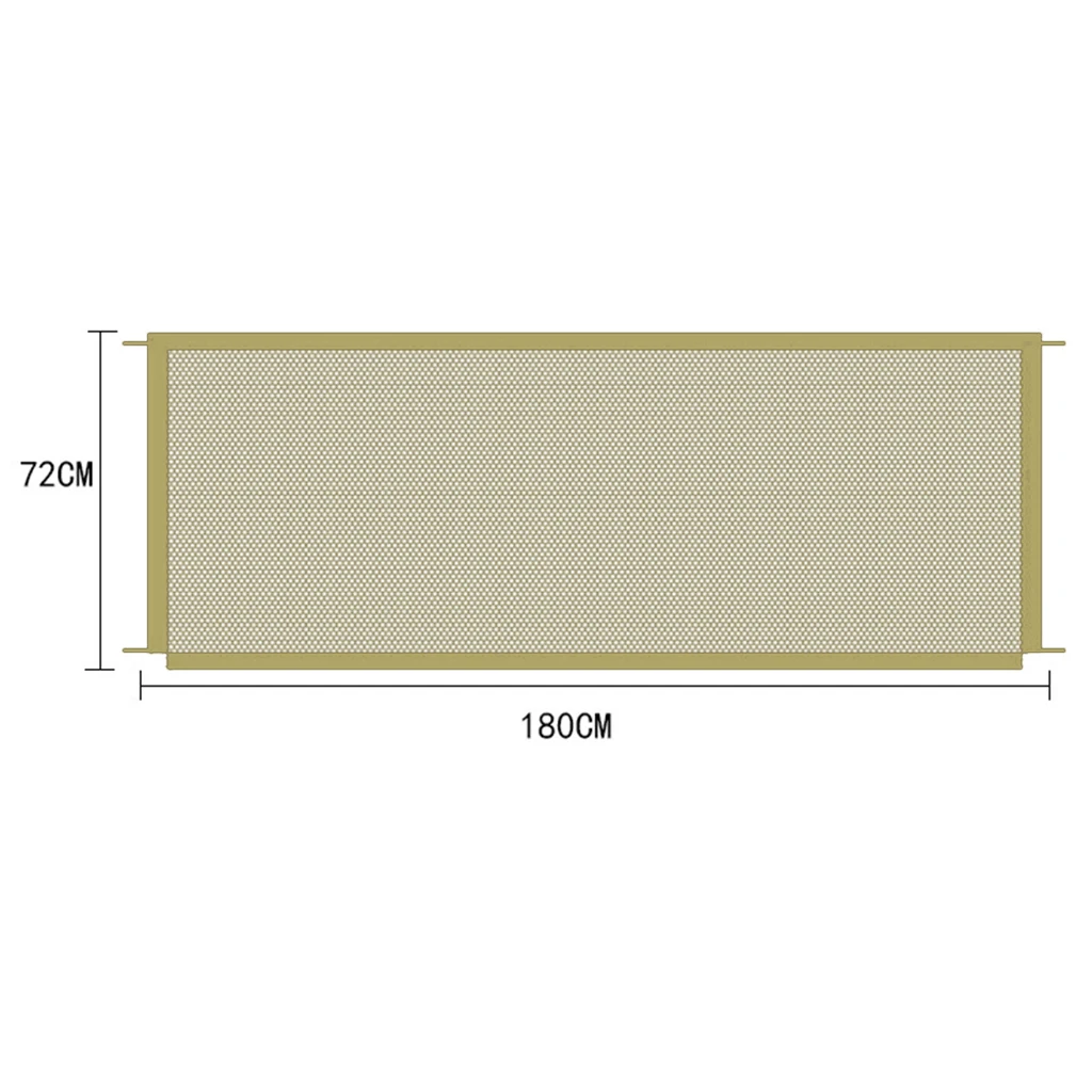 Folding  Pet Dog Gate Door Barrier Safety Guard Fence Mesh Enclosure Pet Dog Puppy Playpen Pens Enclosure