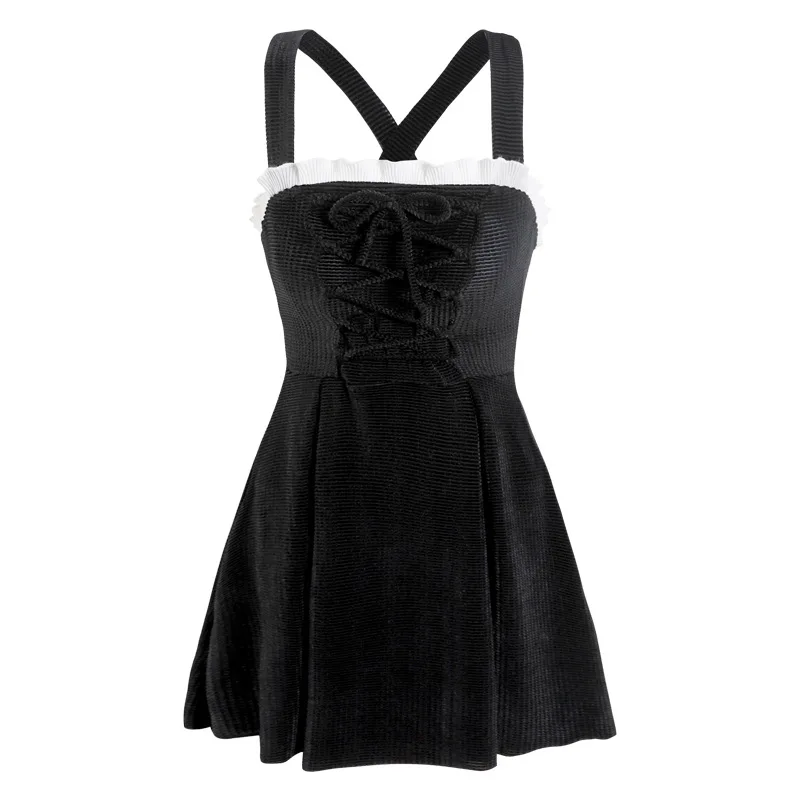 Trajes De Bano Mujer, купальный костюм для женщин, одежда для плавания размера плюс, закрытый купальник бикини, Женский цельный модный купальные костюмы для похудения - Цвет: Черный