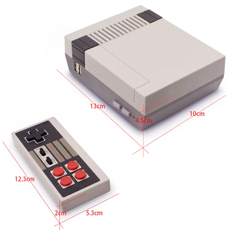 NES-620 Мини ТВ игровая консоль 8 бит Ретро видео игровая консоль встроенный 620 игр Ручной игровой плеер лучший подарок США штекер