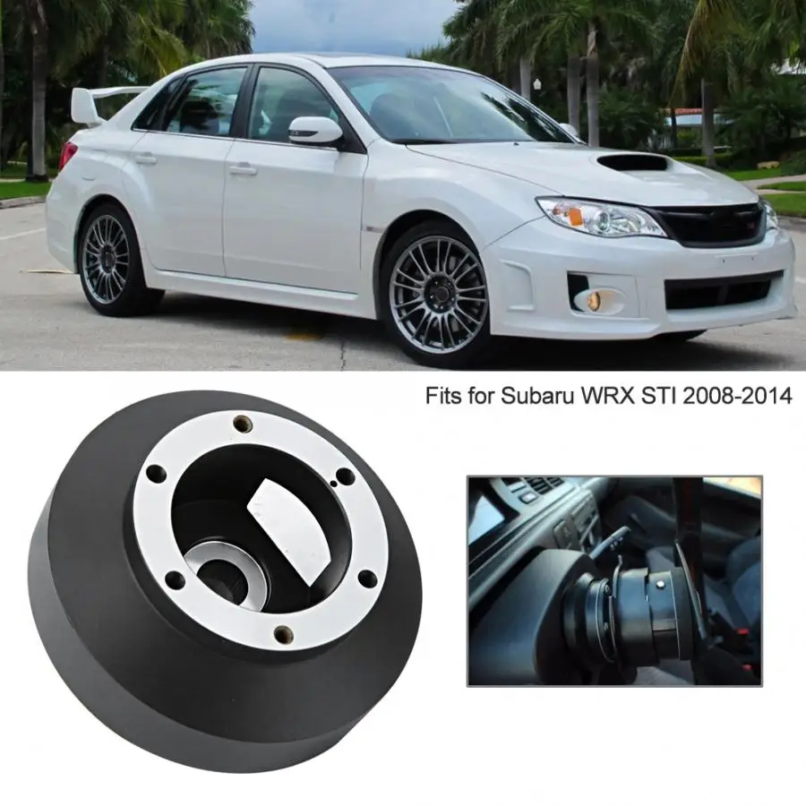 Короткая ступица на руль адаптер для Subaru WRX STI 2008 2009 2010 2011 2012 2013 2014 подходит