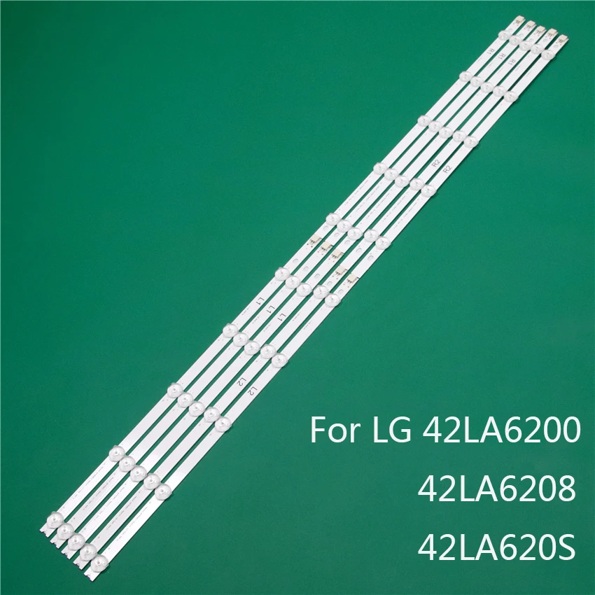 

LED TV Illumination Part For LG 42LA6200 42LA6208 42LA620S LED Bars Backlight Strips Line Ruler 42" ROW2.1 Rev 0.01 L1 R1 R2 L2