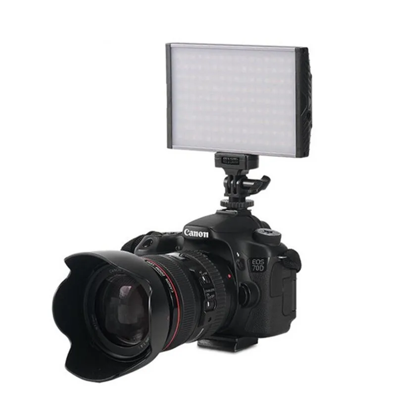 

Ultra Thin LED Light Photography For Sony LED a6000 Adjustable 3200K-5500K Lamp Panel Flash Camera Light For Nikon Canon 1300D