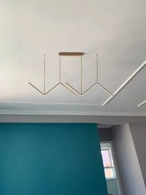 Modern LED dining room chandelier lighting Nordic restaurant long hanging lights office fixtures Bar illumination study lamps Modern LED dining room chandelier lighting Nordic restaurant long hanging lights office fixtures Bar illumination study lamps