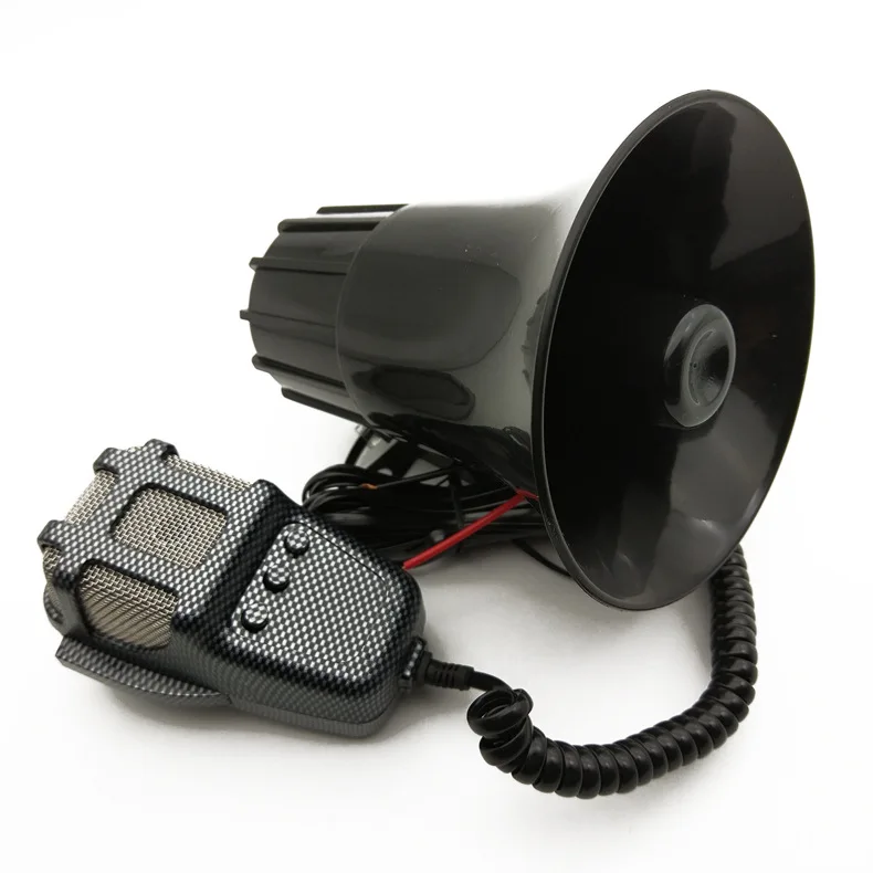 12 V/30 W воздушные удары PA динамик оповещения трубы углерода цвет мегафон специальное предложение