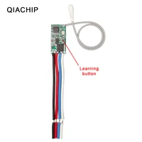 QIACHIP 5pcs 433.92Mhz Universal Wireless DC 3.6V-24V Remote Control Switch 1 CH RF Relay Receiver LED Light Controller DIY Kit - Image 3
