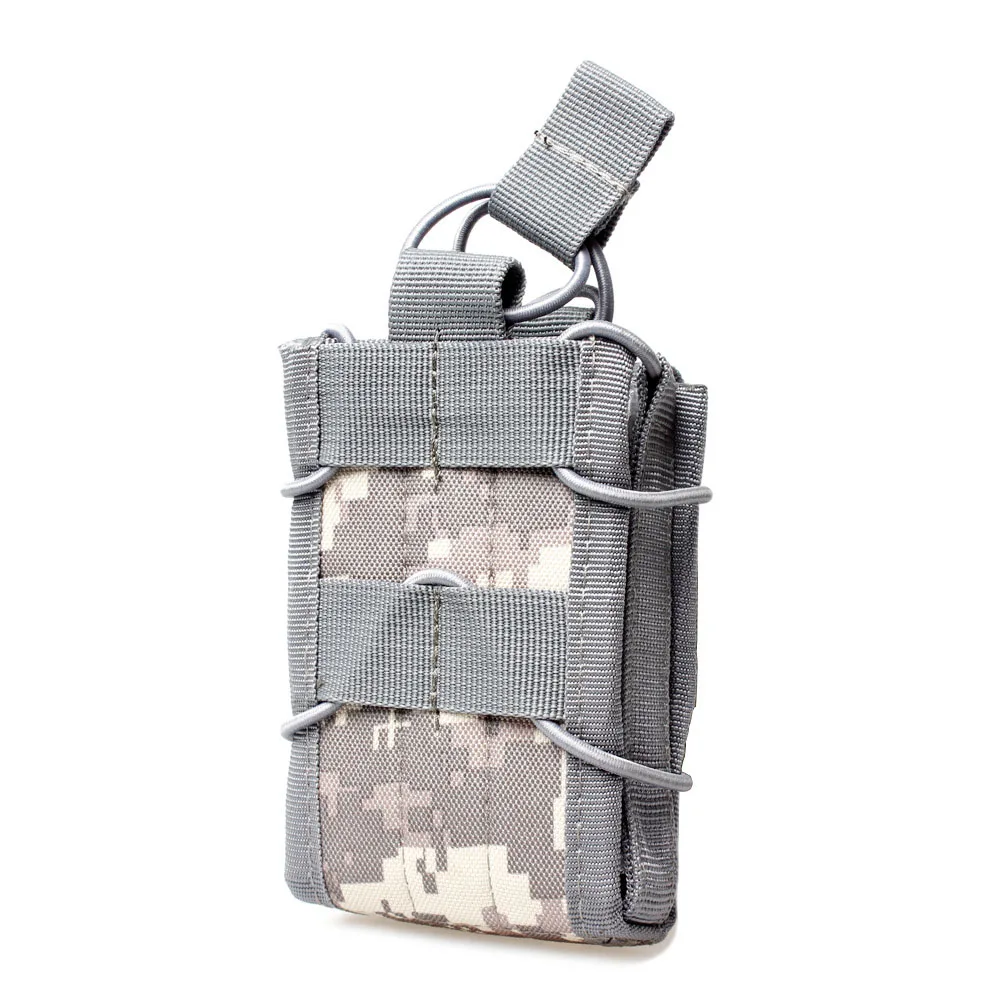 Molle Pouch тактическая Единичная винтовка Mag Pouch Военная армейская Мультикам для охоты Molle Pouch для M4 M14 AK G3 EM6345