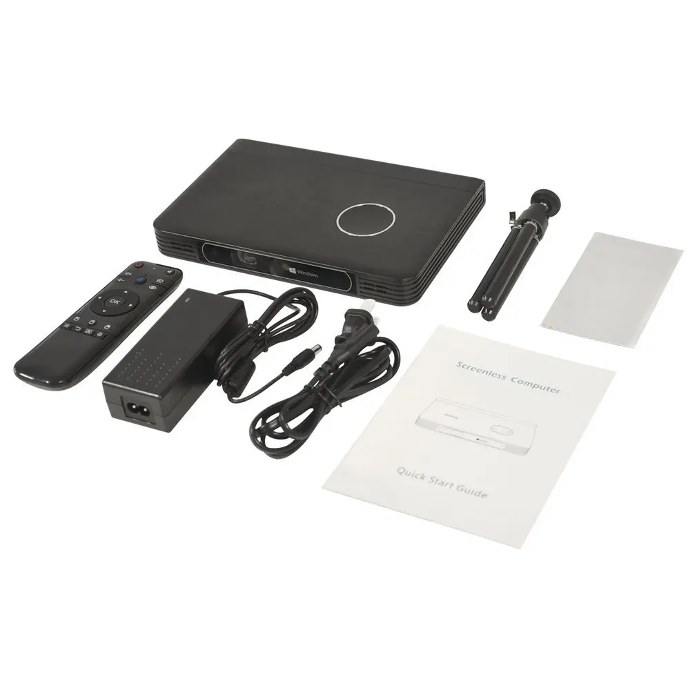 

4K Projector LED HD Screenless Computer Smart Beamer Business Projectors Pocket Portable Office Home Theater Battery