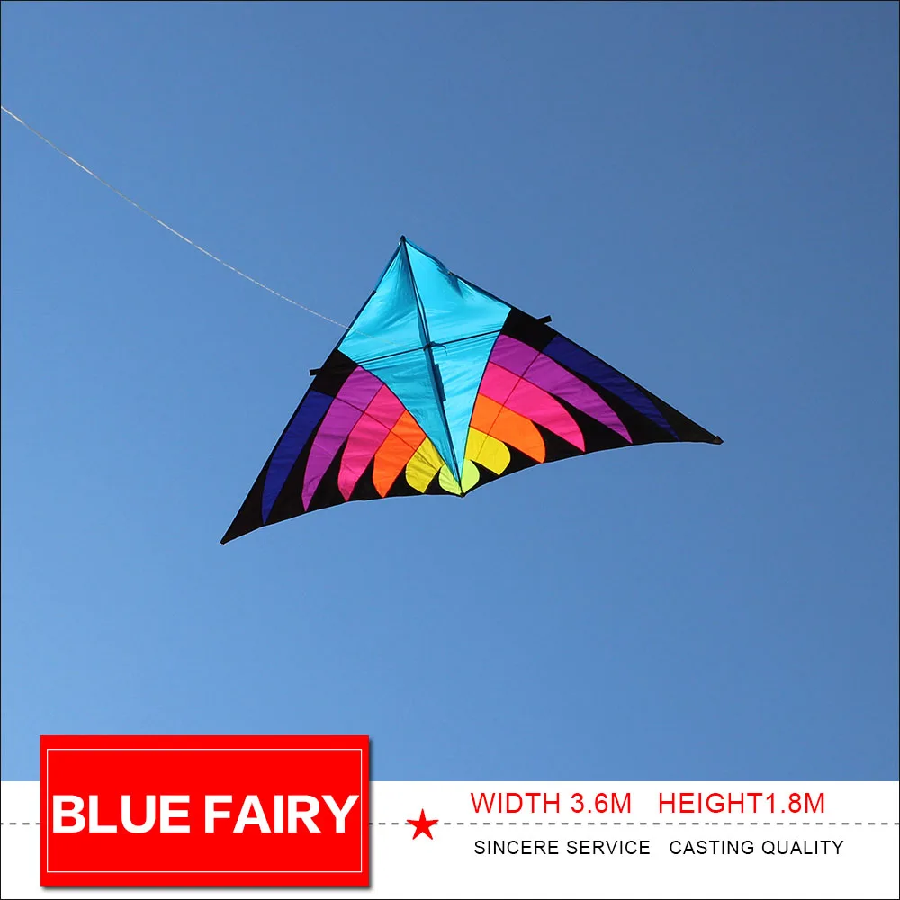 Cerf-volant Big Delta 2,8 M – Haute Qualité – Neuf – Adulte
