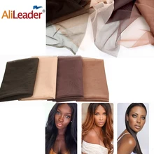 Alileader, 46 см x 51 см, швейцарская кружевная сетка для волос, парик, инструменты для изготовления, коричневый парик, аксессуары, парик, крышка s, сетка для изготовления париков