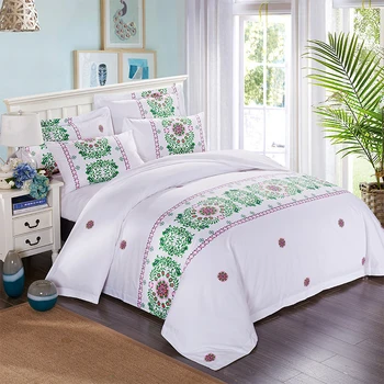 

Natural Comfort Luxury Fashion Chinese Supplier Cotton Printed Bedding Set