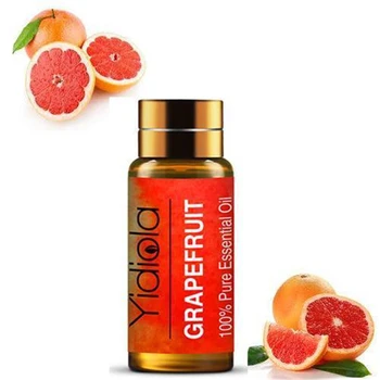 

Yidiola 5ML Grapefruit Pure Essential Oils for Diffuser Aromatherapy Humidifier Purify air Massage Body Care Aroma Essential Oil