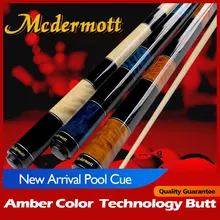 McDermott бассейн cue13 мм наконечник выбран жесткий клен высокого класса янтарный цвет бильярдный кий Профессиональный Billiar Stick Technology