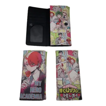 

Anime wallet One Piece/my hero academia/Sailor Moon Long Cartoon wallet Card Holder Coin Purse Women Fashion Handbags Gift