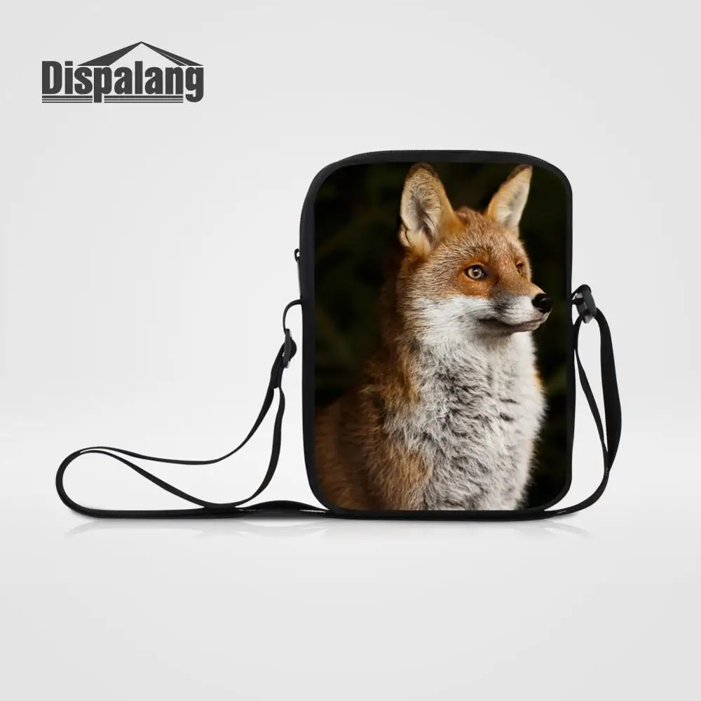 Bag11 Брендовые сумки, сумки для мальчиков-подростков, крутые животные, единорог, лошадь, лиса, волк, Мужская мини сумка-мессенджер, мужские сумки через плечо, школьные сумки - Цвет: Bag11