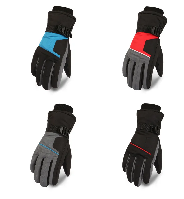 Ski Gloves Men Heated Skiing Glove Winter Sport Gloves Motorcycle Snowboarding Warm Waterproof Thermal Camping Snow Heat Glove