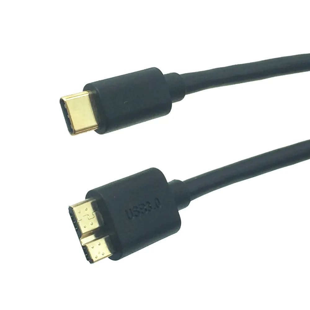 Micro B USB C 3.0 케이블, 5Gbps 외장 하드 드라이브 디스크 HDD..