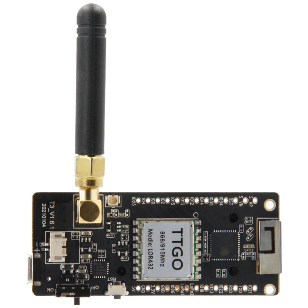 Lilygo®ttgo Desastre-rádio Versão 433 - 868 915mhz Lora Esp-32 Oled 0.96 Polegada Cartão sd Bluetooth Wi-fi Módulo Lora32 V2.1 1.6.1 - Image 2