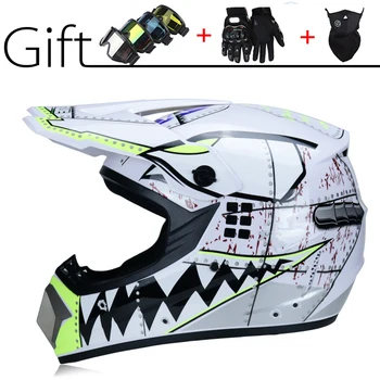 

MSUEFKD New Style Motorcycle Racing Helmet Off-road Full Face Motorcycle Helmet dirt bike atv helmet Downhill mountain helmet