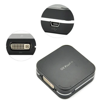 

For EVGA UV Plus +16 USB to DVI Adapter / Monitor Multiplier - Used