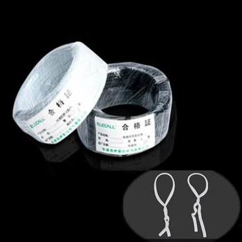 

transverse nasal lines Tie wire tie shape mask nose bridge strip galvanized tied wire oblate wire grape tied sticks Φ0.55~Φ1.5