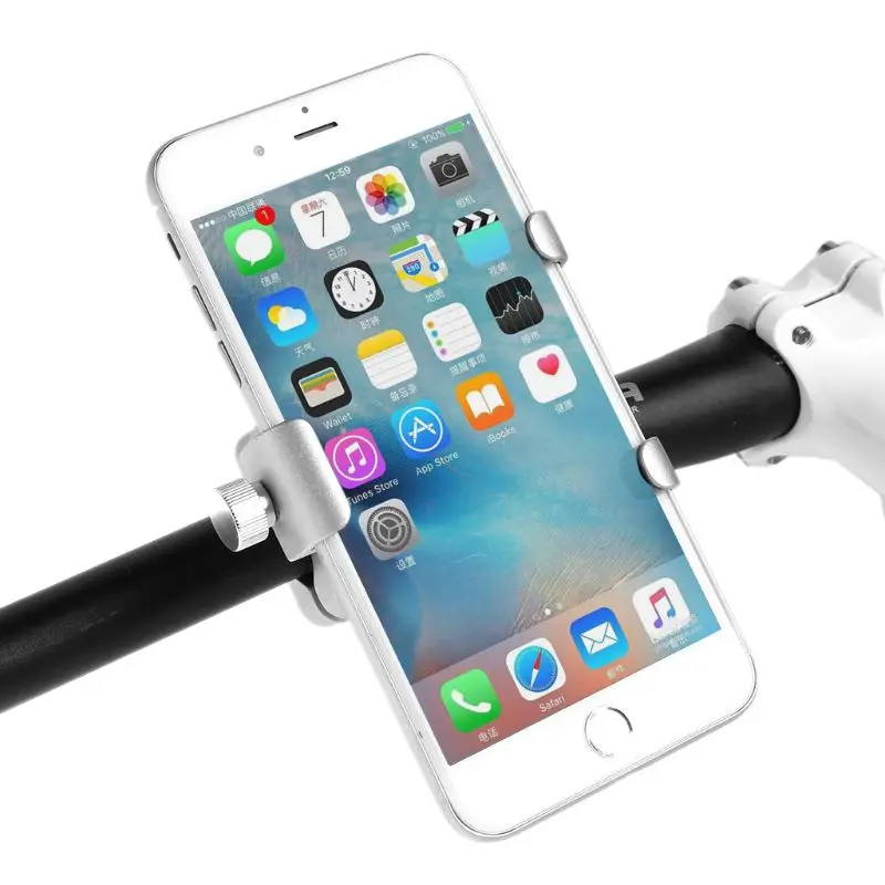 360 Rotate Motorcycle Bike Motorbike Handlebar 4.3-7 inch Cellphone Mount Holder