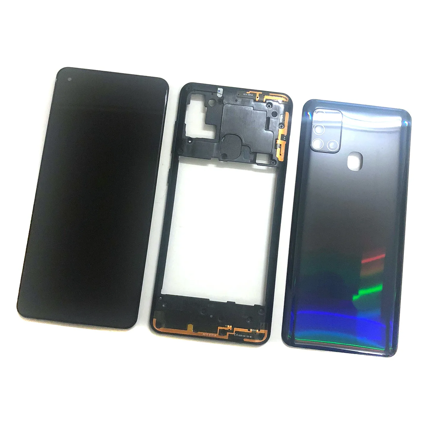 

6.5" Original LCD For Samsung Galaxy A21s A217 LCD Touch Screen Digitizer+full Housing Middle Frame+Battery Back Cover