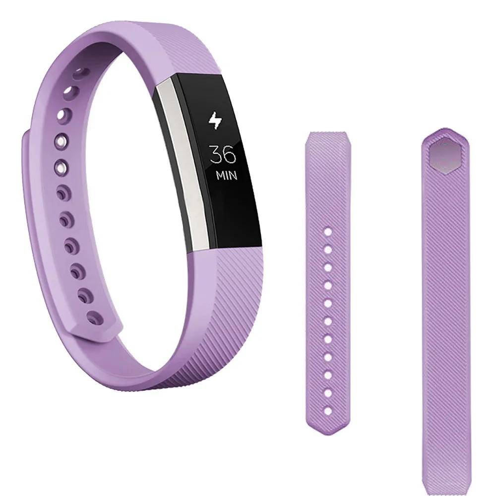 

2019 newly Watchband For Fitbit Alta HR Watch Replacement Wrist Band Silicon Strap Clasp+Protector Film For Fitbit Alta HR