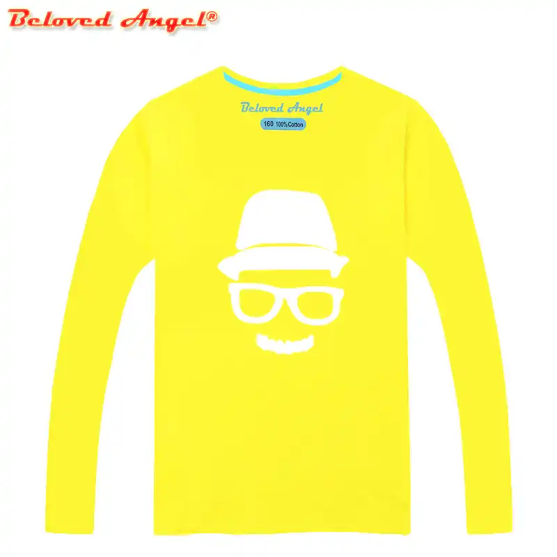 baby blue and red t shirt