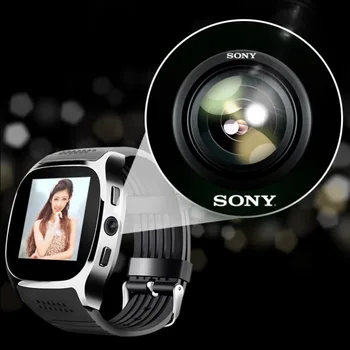 

ZSX T8 Smart Watch With Camera Music Player Facebook Whatsapp Sync Sms Bluetooth Smartwatch Support Sim Tf Card For Android