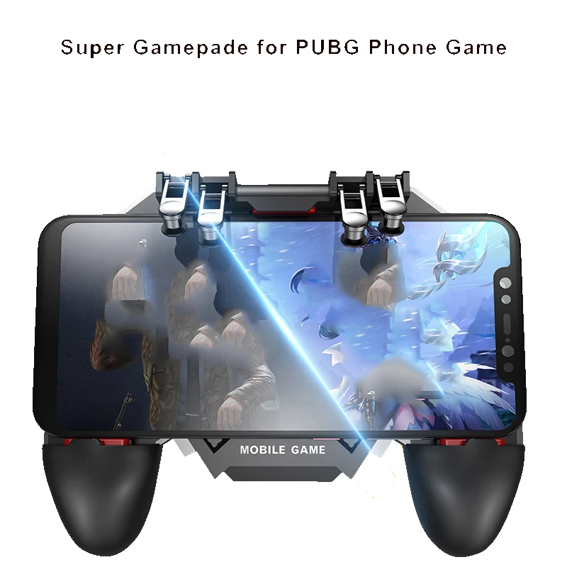 Ak77 For Pubg Helper Mobile Phone Multi Function Gamepade Radiator Handle Water Cooled Fan Six Fingers Pugb Handle Power Bank Aliexpress Consumer Electronics