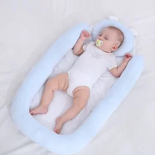 Детское гнездо для сна люлька для кровати портативный детский лежак для новорожденной кроватки дышащий и гнездо для сна