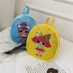 New Style Kindergarten School Bag 3-6-Year-Old Men And Women Children Cartoon Cute Little Animal CHILDREN'S Rucksack Young STUDE