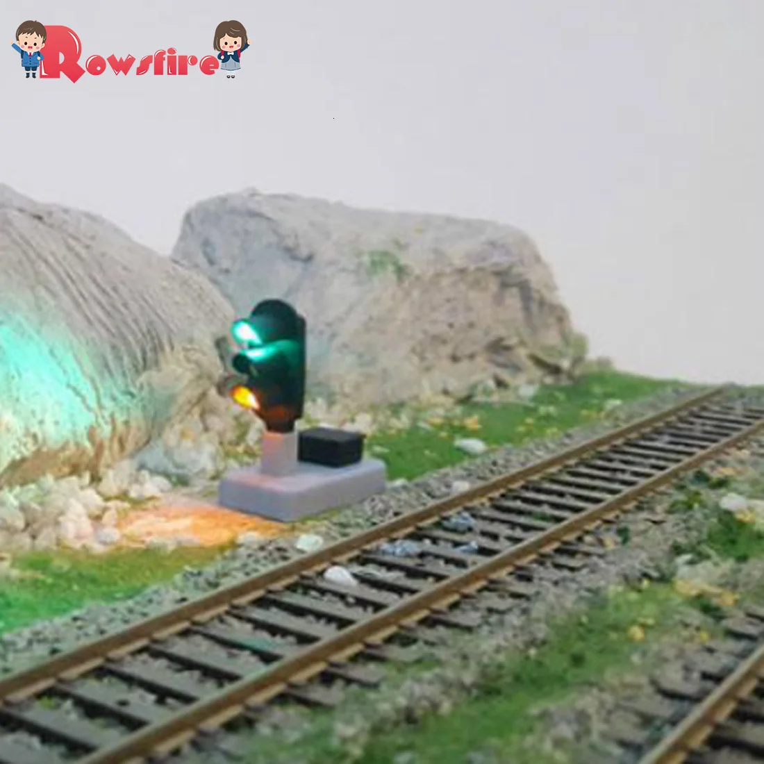 Model Train Railway Train Cave Tunnels 1:87 HO OO Scale 17.8*13.7*9.5cm Gifts