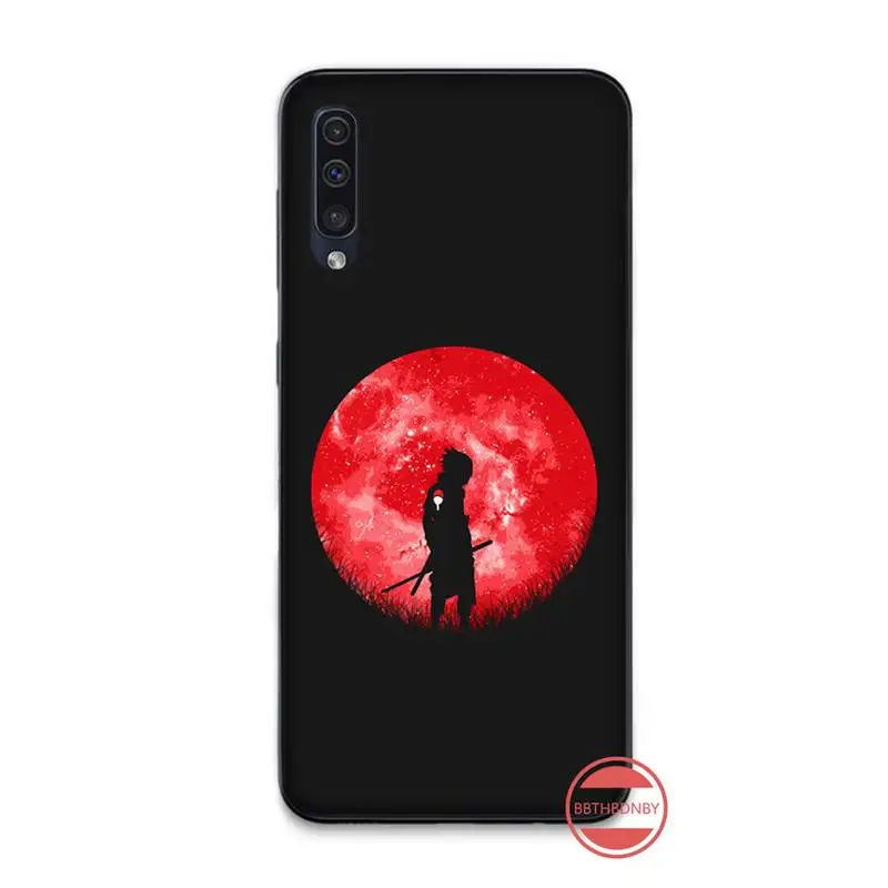 Аниме Наруто Итачи черный ТПУ мягкий чехол для телефона Samsung A20 A30 30s A40 A7 2018 J2 J7 prime J4
