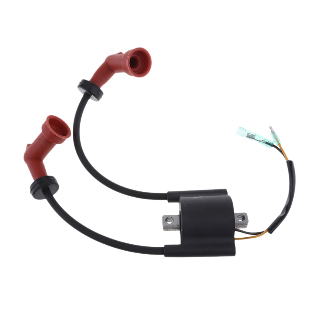 1 Set Plastic CDI Igniter Assy For Yamaha 9.9 HP 15 HP 6B4 Outboard 2 Strokes Engines Motorcycle Ignition Coil Accessories