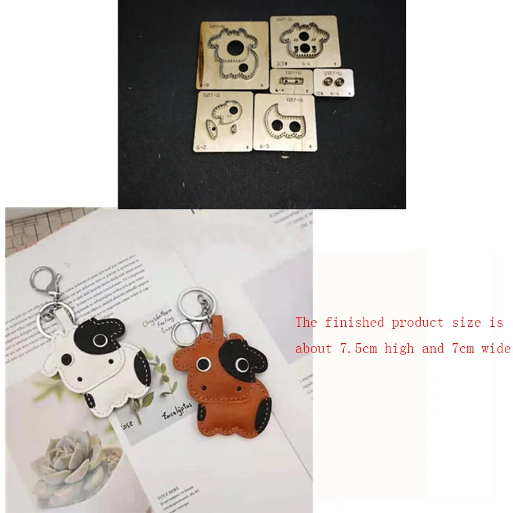 

Die Cut Wood Diy Leather Pendant Cute Pattern Making Decor Supplies Dies Template Suitable For Common Die-cutting Machines