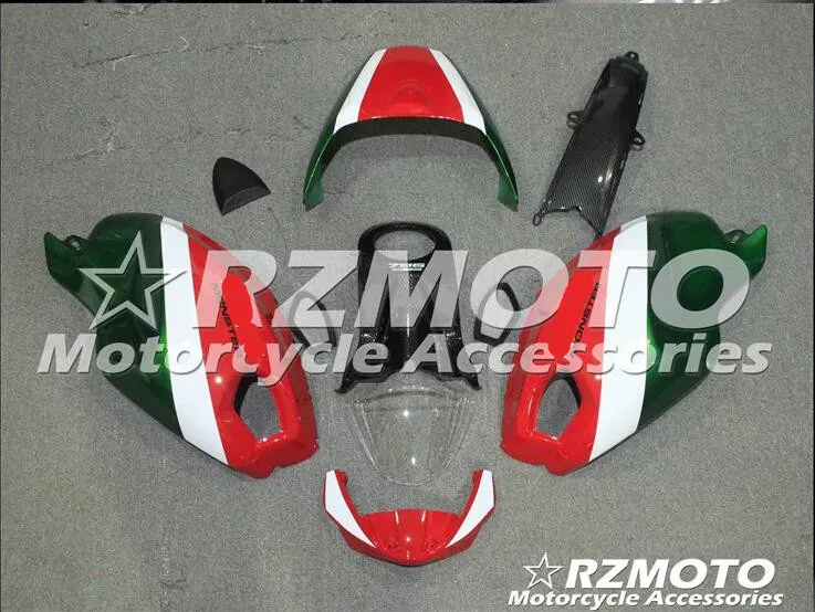 Мотоциклетный обтекатель abs комплект для Ducati 696 795 796 1100 углеродное волокно шаблон переводная вода печать Магазин № 0129 - Цвет: All sorts of color