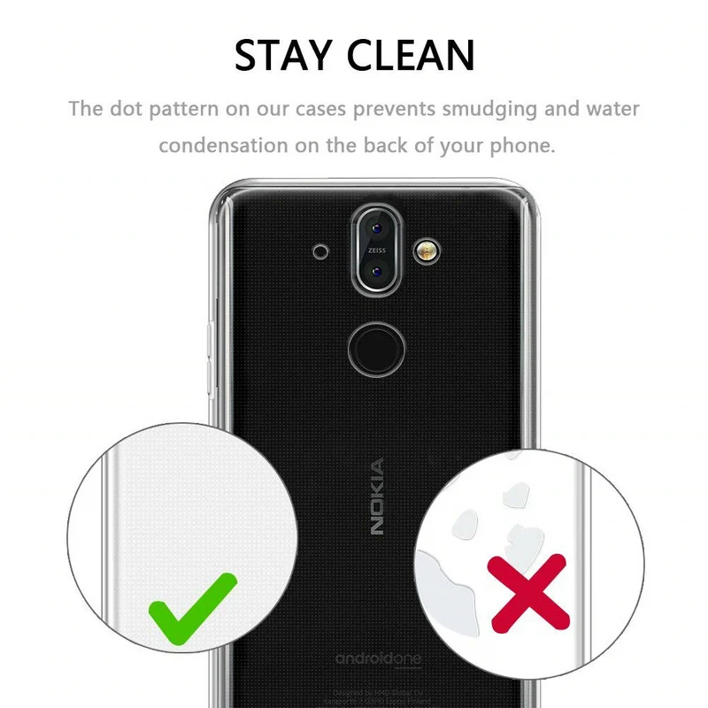 Оригинальные чехлы для телефонов Nokia 8 Sirocco, тонкий Тонкий прозрачный мягкий ТПУ силиконовый чехол Nokia8 Sirocco TA-1005 9 5,5"