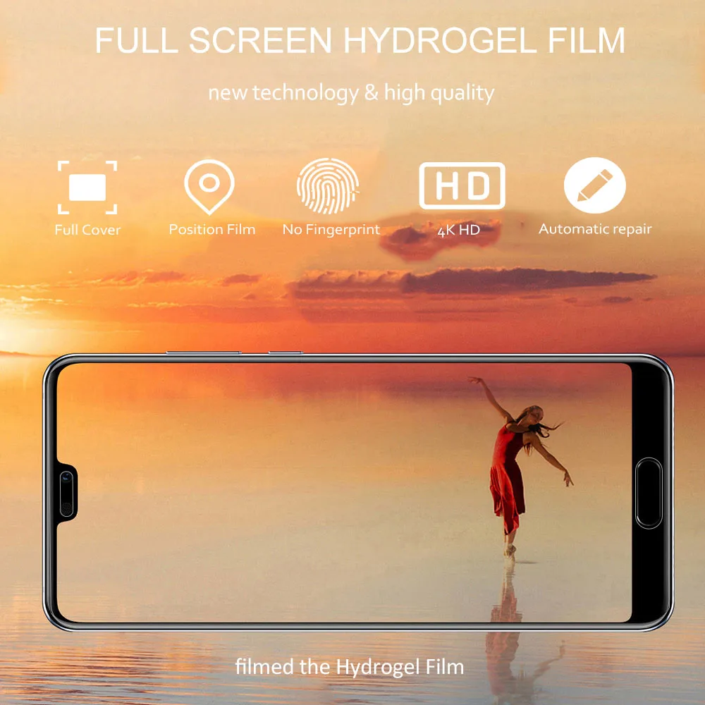 3D Защитная Гидрогелевая пленка для iPhone 11 pro max X XR XS Max 6 6S ...