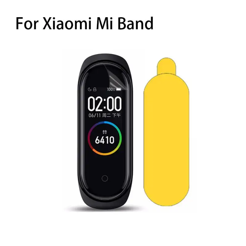 

Protective Film For Xiaomi Mi Band 4 Smart Wristband Full Screen Protector Hydrogel Film Not Tempered Glass Smart Accessory